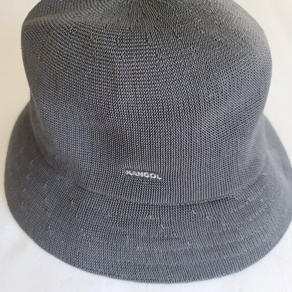 Kangol Hat Mens medium gray Bucket 6366BC - Picture 1 of 3